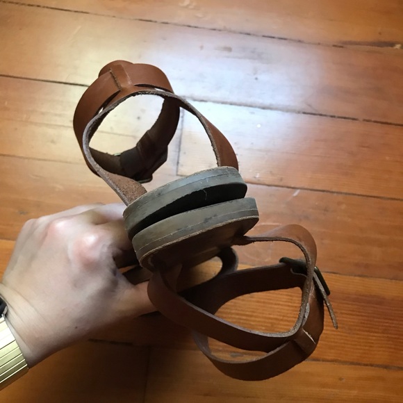 Madewell The Boardwalk Ankle-Strap Sandal size 7.5 - Picture 3 of 7